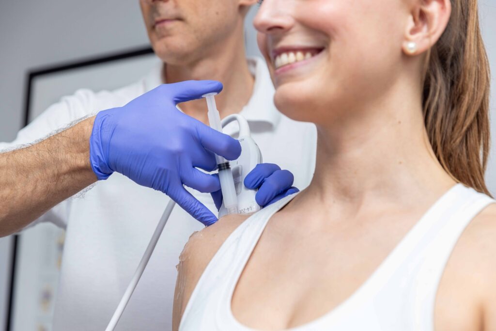 Shoulder steroid injections