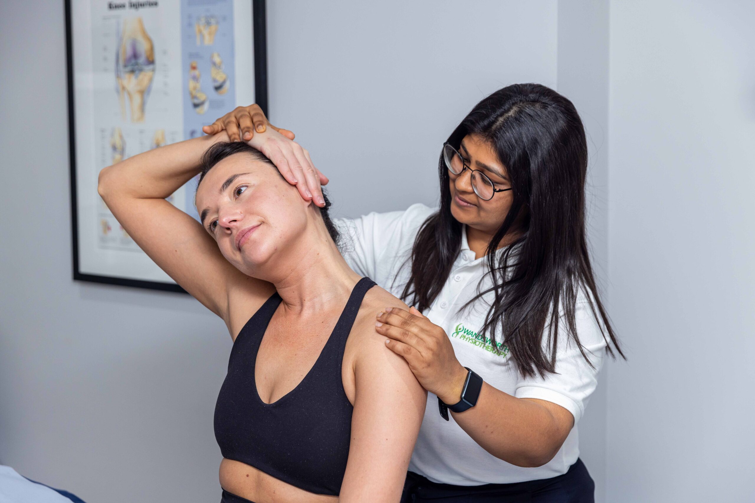 Stretching for back and neck pain